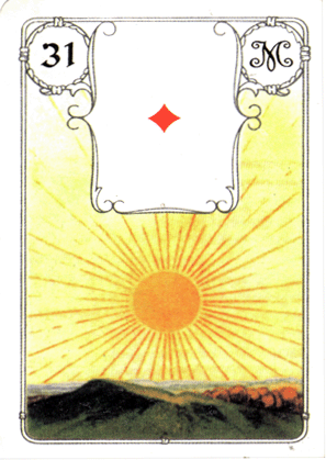 солнце ленорман 